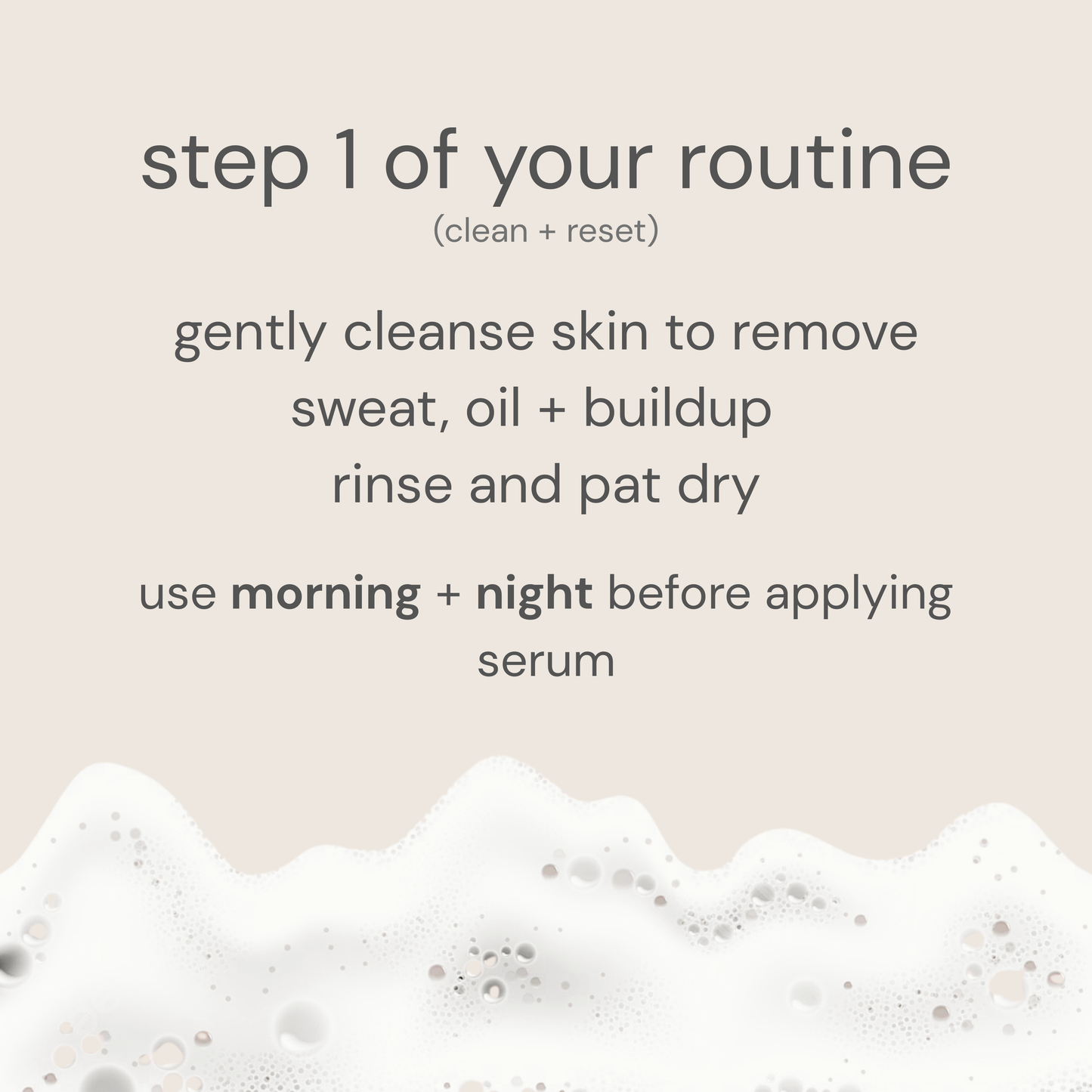 sweatproof gentle cleanser